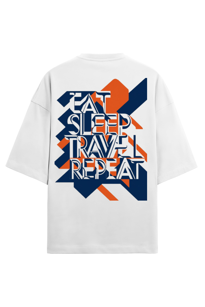 Unisex Oversized Tshirt Dual Designs - GenZ Edition