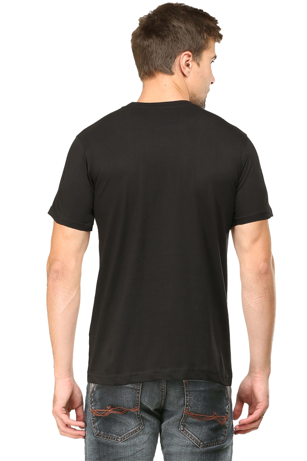 Men Round Neck Half Sleeve