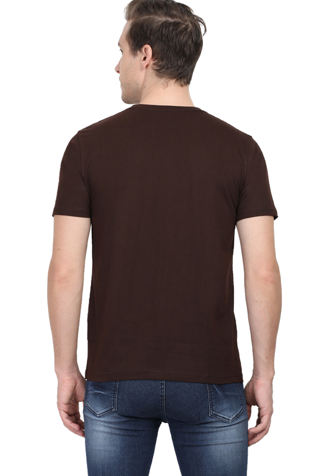 Men Round Neck Half Sleeve