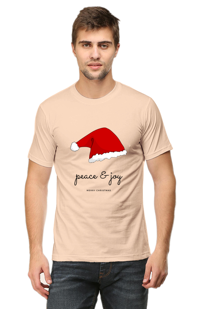 Men Round Neck Half Sleeve Festive