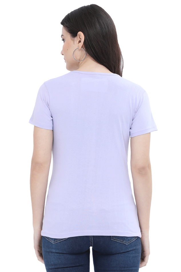 Female Round Neck Half Sleeve Tshirt