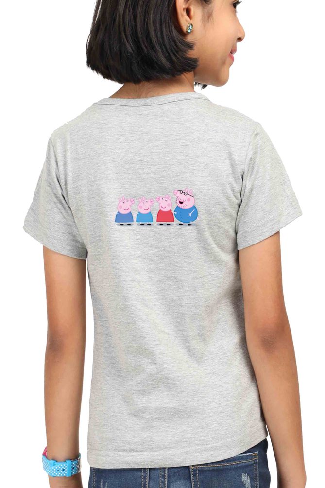 Kids Round Neck Half Sleeve Peppa Pig Edition