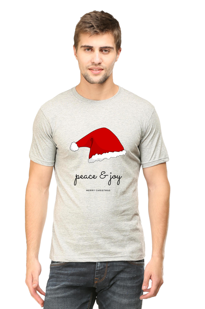 Men Round Neck Half Sleeve Festive