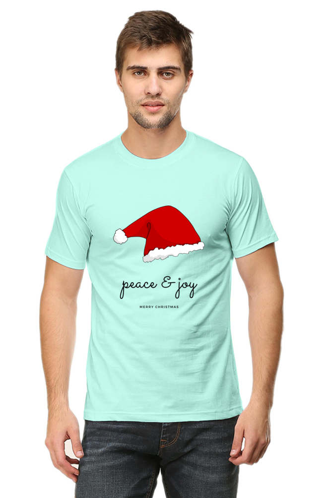 Men Round Neck Half Sleeve Festive