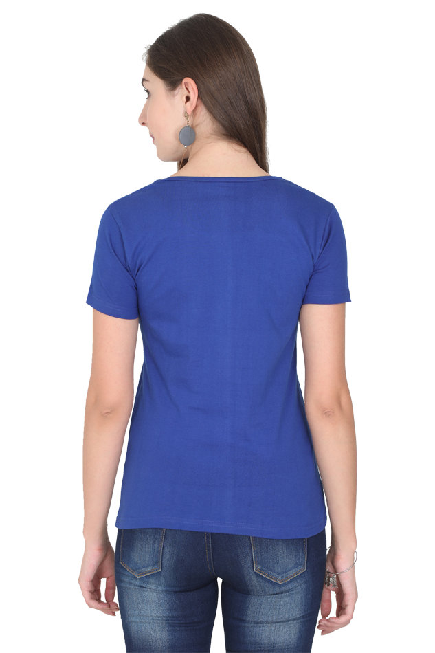 Female Round Neck Half Sleeve Tshirt